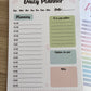 Daily planner - Planificateur quotidien
