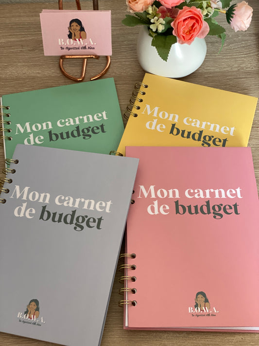 BUDGET PLANNER – Be Organized With Aïna